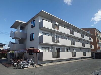 外観：岡山市北区今　SKマンション　1K　外観