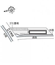 岡山県倉敷市中島1266-3（賃貸アパート1K・2階・22.02㎡） その3