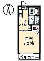 岡山県倉敷市松島43-1（賃貸アパート1K・1階・24.79㎡） その2