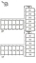 岡山県倉敷市福島700-1（賃貸アパート1K・2階・23.18㎡） その4