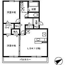 岡山県倉敷市茶屋町534-3（賃貸アパート2LDK・1階・60.57㎡） その2