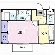 岡山県倉敷市中庄（賃貸アパート1K・2階・31.50㎡） その2