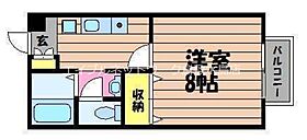 岡山県倉敷市酒津39（賃貸アパート1K・2階・26.93㎡） その2