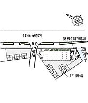 岡山県岡山市北区田中627-1（賃貸マンション1K・2階・31.33㎡） その12