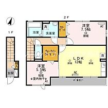 岡山県倉敷市下津井3丁目133（賃貸アパート2LDK・2階・66.22㎡） その2