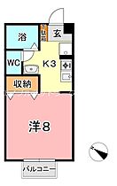 岡山県倉敷市神田3丁目2-48（賃貸アパート1K・2階・26.49㎡） その2