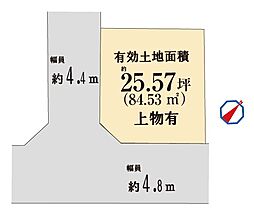 富田林市甲田4丁目　古家付土地