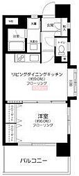 ダイアパレス池袋ルネッサンス 1LDKの間取図画像