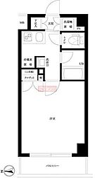 ルーブル高田馬場参番館 1Kの間取図画像