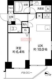 麻布十番レジデンス 1LDKの間取図画像