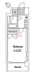 ジェイパーク池袋公園前 1階1Kの間取り