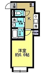 NOZOMIO目白 1階1Kの間取り