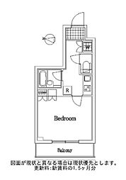 ルーブル小竹向原弐番館 1Kの間取図画像