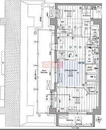 アーバンヴィスタ板橋本町 2DKの間取図画像