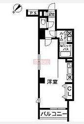 スカイコートヌーベル巣鴨 1Kの間取図画像