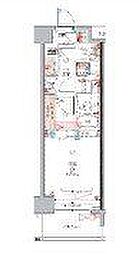 CREVISTA板橋ときわ台 1Kの間取図画像