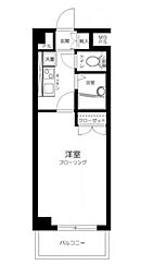 クレアシオン南大塚 1Kの間取図画像
