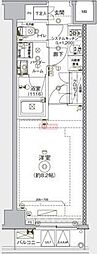 クレヴィスタ練馬平和台 1Kの間取図画像