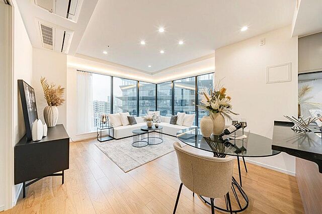 リビング/ダイニング シティタワー麻布十番 13階/1313