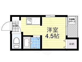 花屋敷日進ビル B306 ｜ 兵庫県川西市花屋敷１丁目9番24号（賃貸マンション1R・3階・13.70㎡） その2