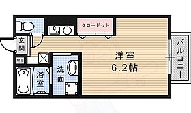 グリーンコート宝塚 202 ｜ 兵庫県宝塚市川面６丁目（賃貸アパート1K・2階・23.40㎡） その2