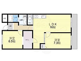 ラフォルテ仁川  ｜ 兵庫県宝塚市鹿塩２丁目（賃貸マンション3LDK・2階・65.50㎡） その2