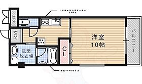 清荒神駅前ビル 201 ｜ 兵庫県宝塚市清荒神１丁目（賃貸マンション1K・2階・34.08㎡） その2