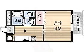 ハビタットセレッソ4  ｜ 兵庫県宝塚市米谷２丁目（賃貸アパート1K・2階・23.77㎡） その2