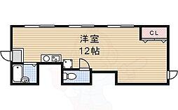 29ハイツ ワンルームの間取図画像