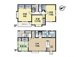 相模原市中央区田名 4LDKの間取り