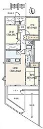 ベルボア相模原 3LDKの間取図画像