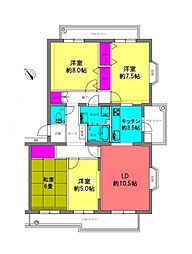 物件画像 小山田桜台1_11団地75号棟