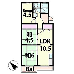 ヴィラ青木ヶ上 3階/-
