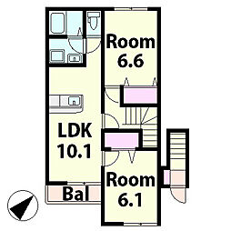 JR草津線 寺庄駅 徒歩6分 2階/-