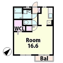 夢咲きの里　D棟 2階