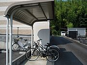 屋根付駐輪場