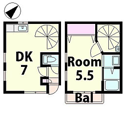 ドムスKOGA 2階/-