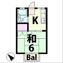 アスティックハイツ  ｜ 滋賀県湖南市若竹町（賃貸アパート1K・2階・19.87㎡） その2