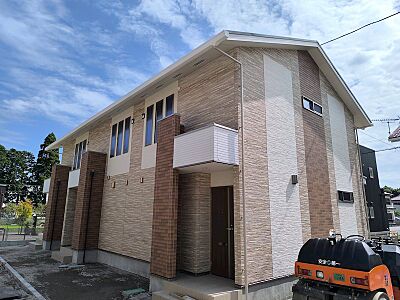 外観：建築中画像