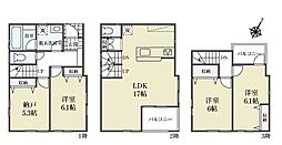 物件画像 足立区中川2丁目 新築一戸建て
