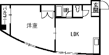 メゾンドールイズモヤ 310｜福井県鯖江市下司町2－4(賃貸マンション1LDK・3階・41.60㎡)の写真 その2