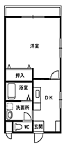 メゾン・キオイ 103 ｜ 福井県鯖江市水落町1丁目9番10-1号（賃貸マンション1DK・1階・36.13㎡） その2