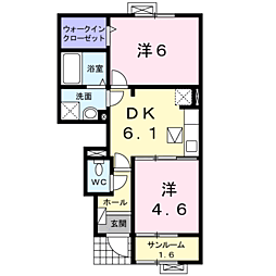 🉐敷金礼金0円！🉐グランシェル　Ｂ