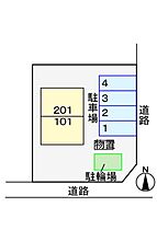 ジャルダンフルールII 201 ｜ 福井県丹生郡越前町気比庄50－1－4（賃貸アパート2LDK・2階・58.13㎡） その4