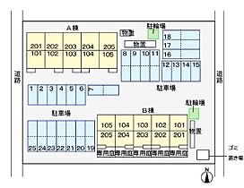 クレディ　フル－ル　Ａ 105 ｜ 福井県丹生郡越前町朝日6－7－4（賃貸アパート2DK・1階・42.89㎡） その4