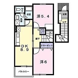 ヴィラ・アンソレイユ B 1階