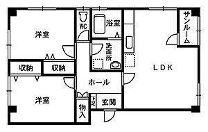 メゾン・ド・ティラ_間取り_0