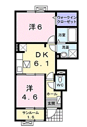 グランシェル B 1階