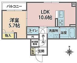 シャンティ 1階