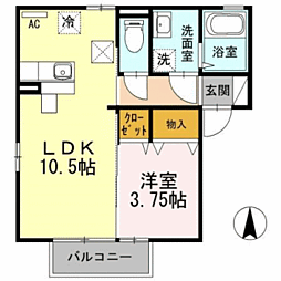 エクセレントヴィラ　D棟 1階/102